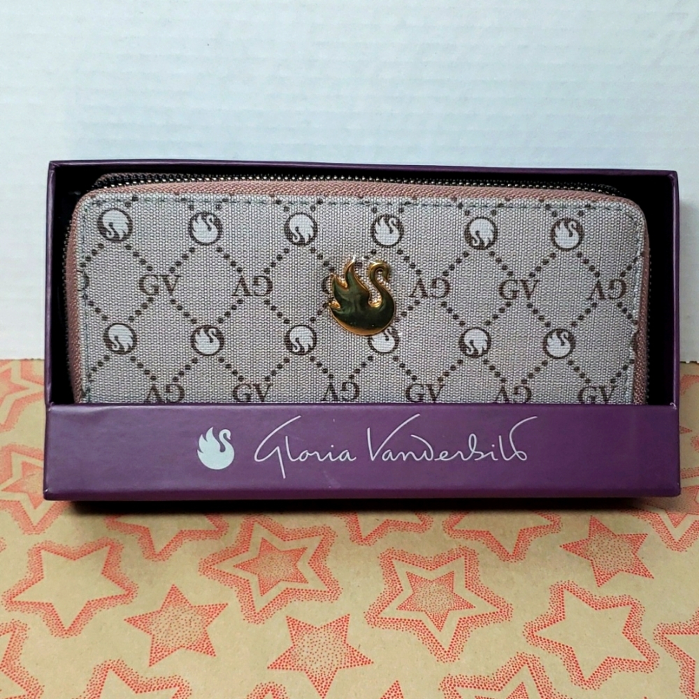 Gloria Vanderbilt Wristlet Wallet, NWT